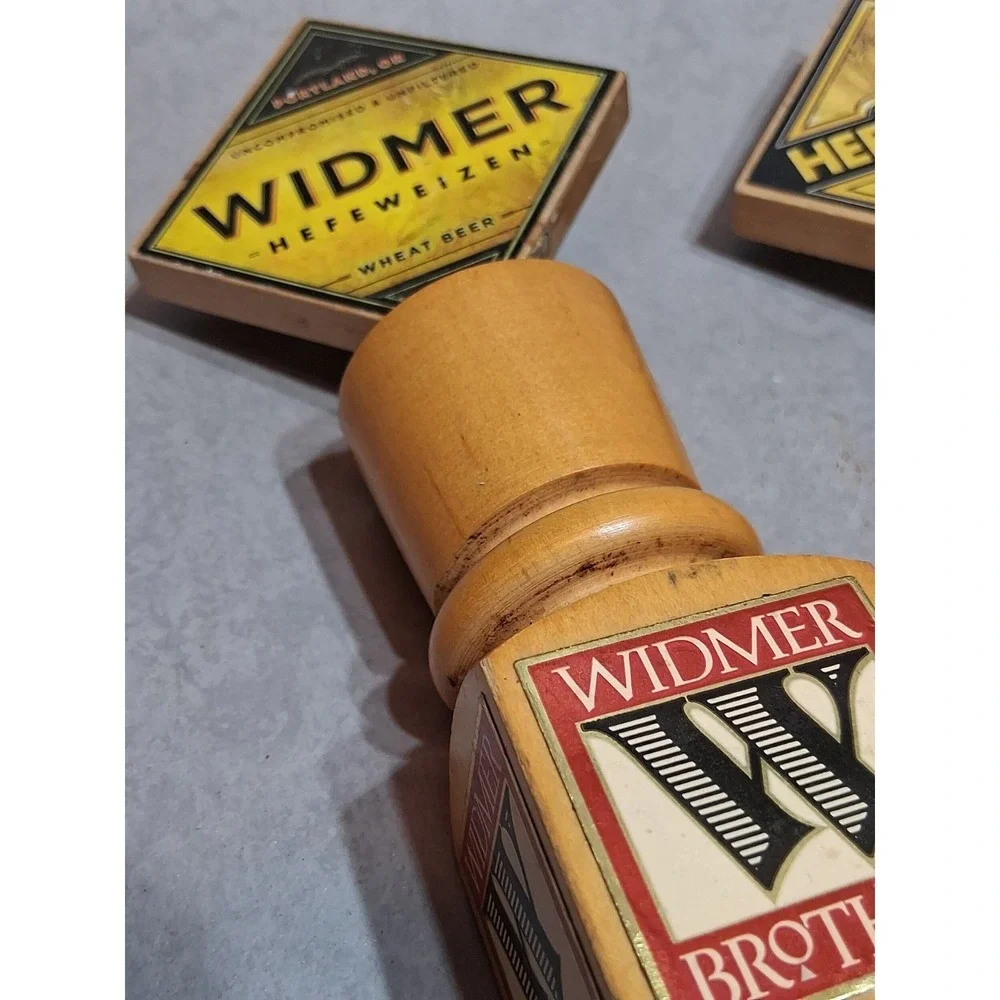 3 Widmer Brothers Hefeweisen Iconic Bar Draft Beer Tap Handle Man Cave Brewery